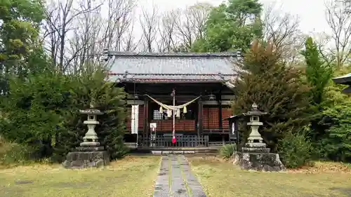 甲斐総社八幡神社の本殿