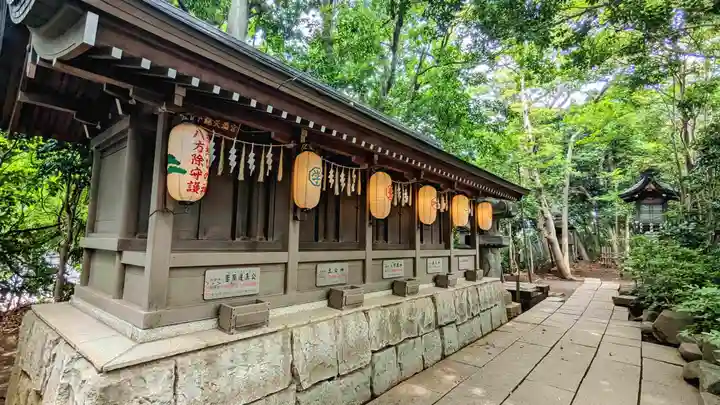 検見川神社の末社・摂社