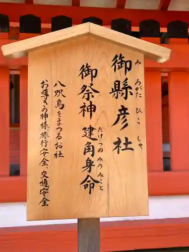 御縣彦社(和歌山県)