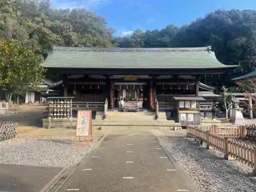 上地八幡宮の本殿・本堂