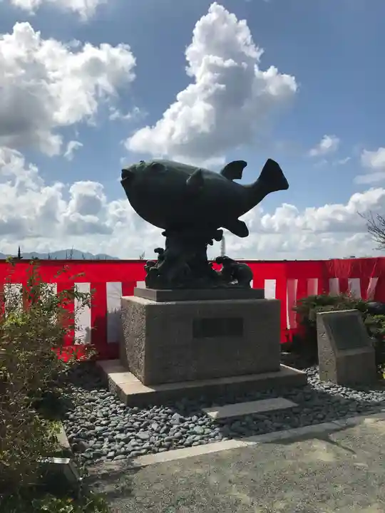 亀山八幡宮の狛犬