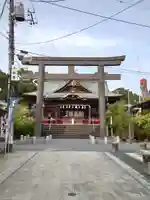 板倉雷電神社の鳥居