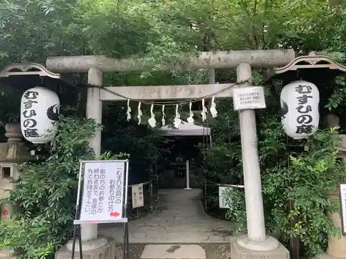 川越熊野神社の鳥居