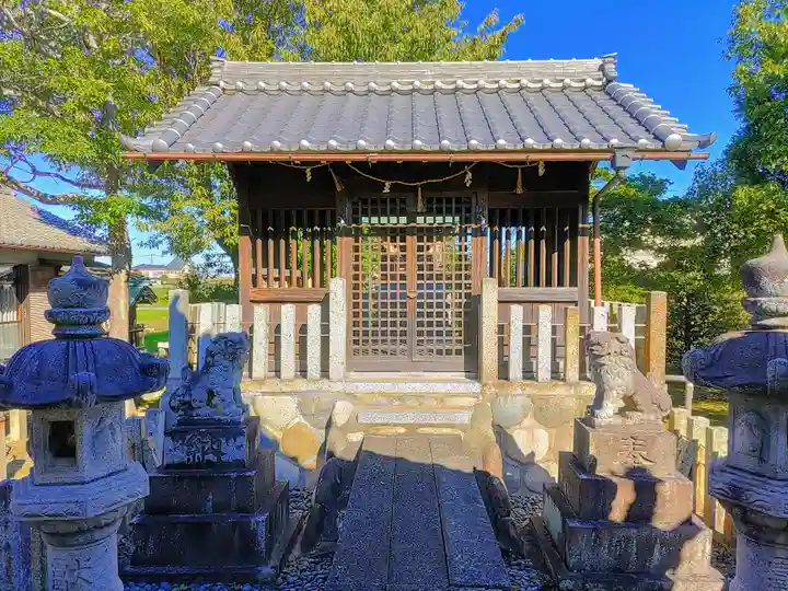 八幡社(木全)の本殿・本堂