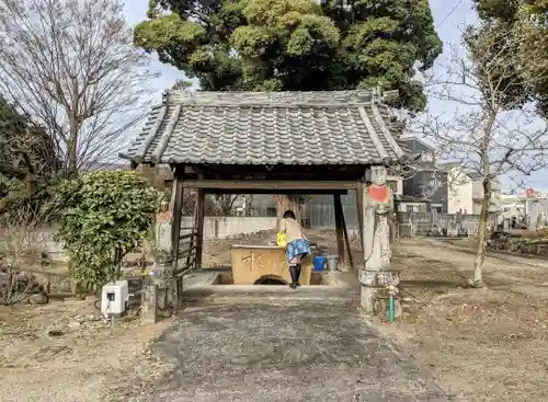 常安寺の手水舎