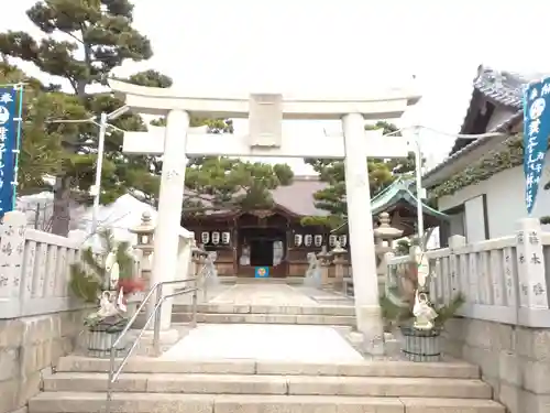 舞子六神社の鳥居