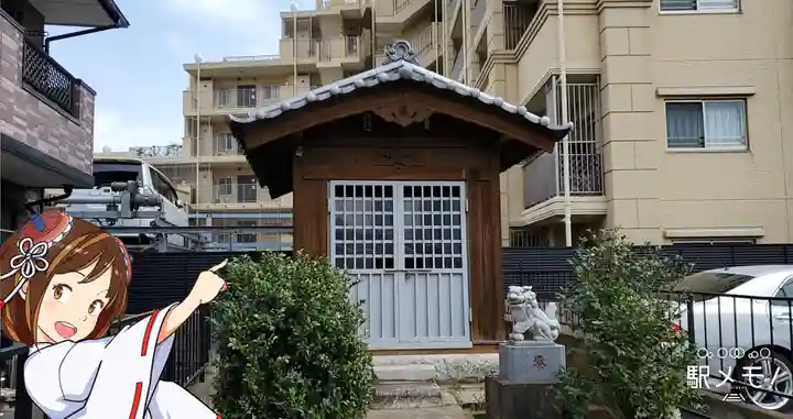 諏訪神社の本殿・本堂