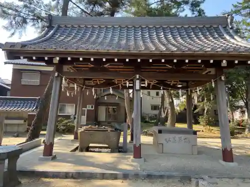 櫻井神社の手水舎