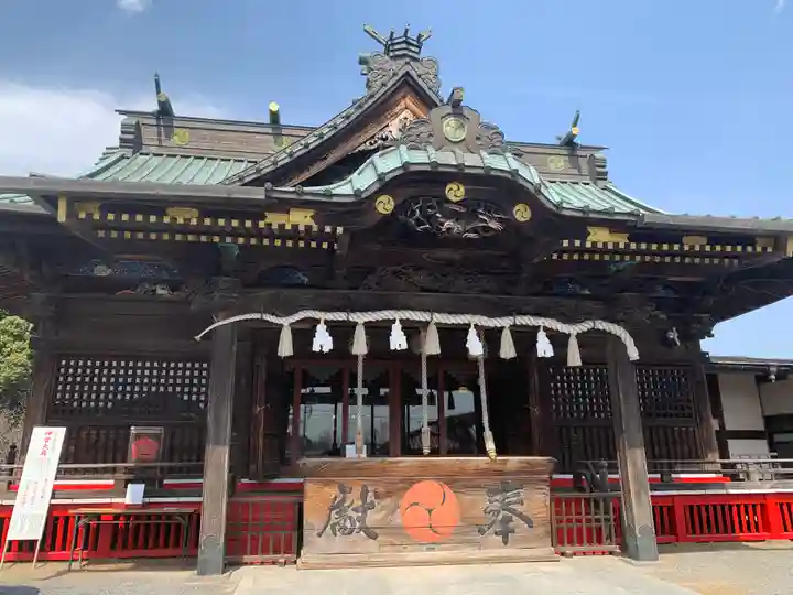 板倉雷電神社の本殿・本堂