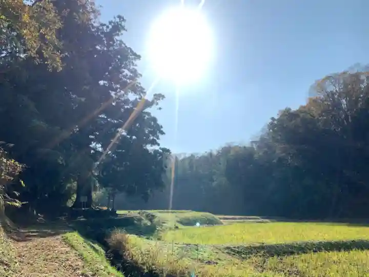 妙見神社の周辺
