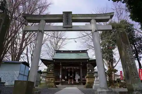 熊野福藏神社の鳥居