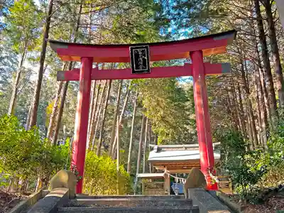 冨士浅間宮の鳥居