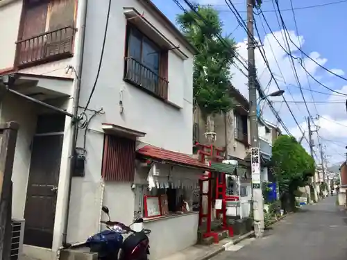 夫婦木神社の周辺