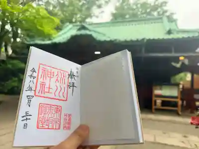 赤坂氷川神社の御朱印
