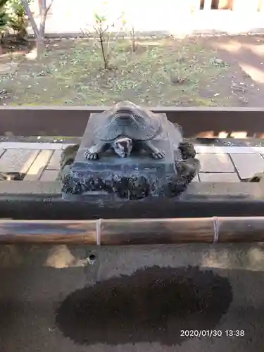 江島神社の手水舎