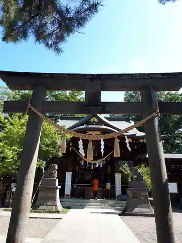 行田八幡神社の鳥居