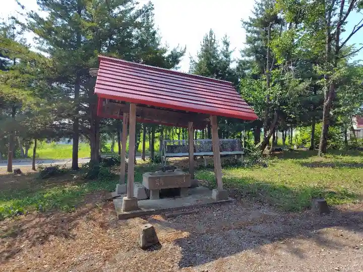 瓜幕神社の手水舎