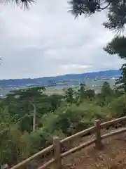 唐澤山神社の景色