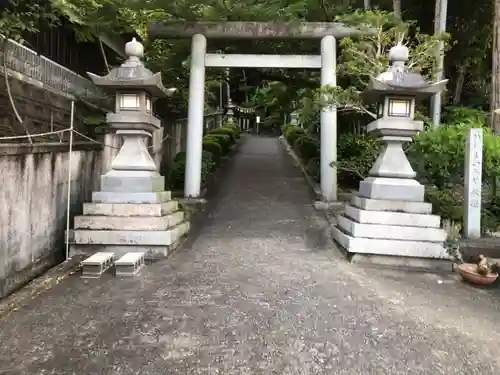 大和国鹿島香取本宮の鳥居