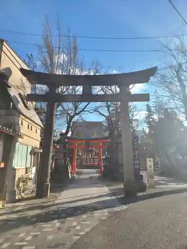 深志神社の鳥居