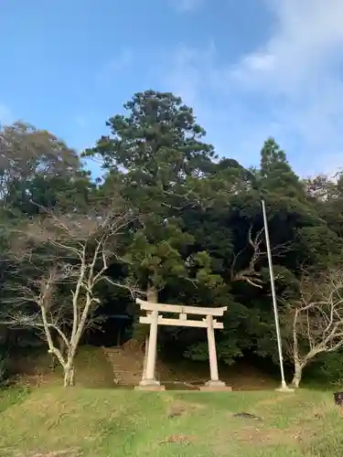 面足神社の鳥居