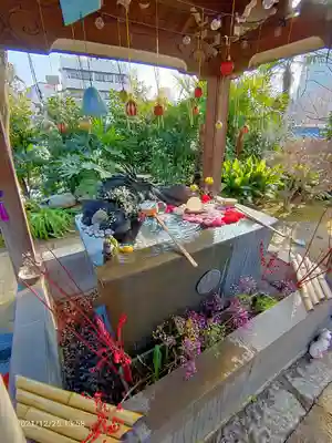 法輪寺の手水舎