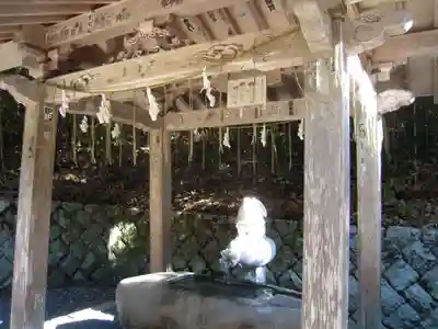 白兎神社の手水舎