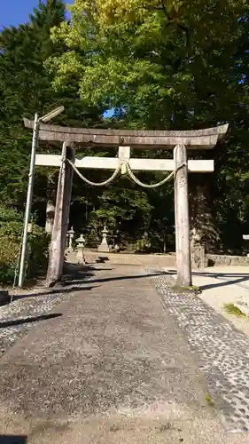 石部神社の鳥居