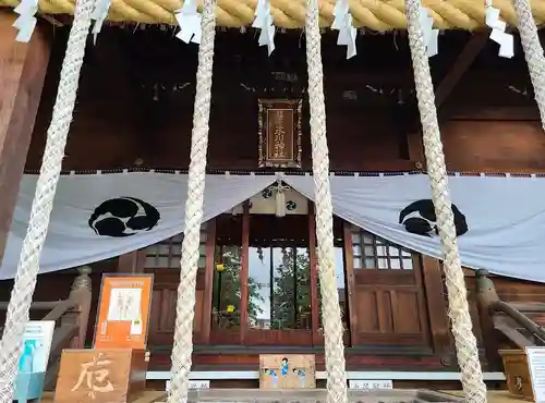 鎮守氷川神社の本殿