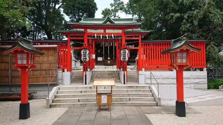 馬橋稲荷神社の鳥居