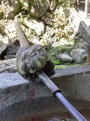 十五社神社の手水舎