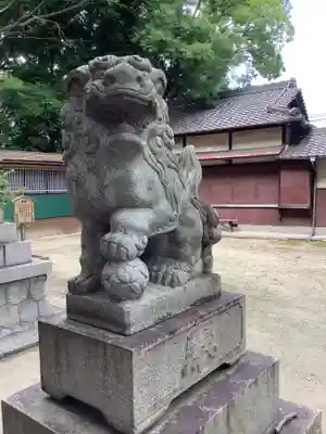 神明社(桜神明社)の狛犬
