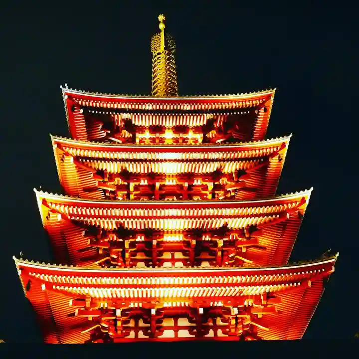 浅草寺の塔