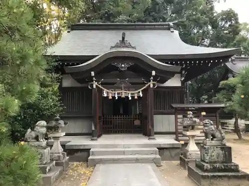 松陰神社の本殿