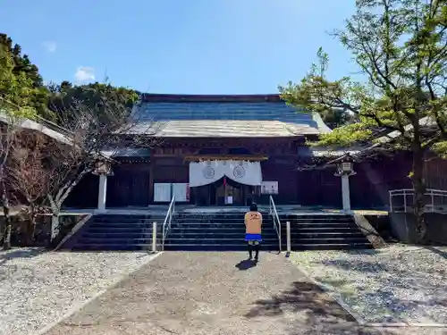 高知県護国神社の本殿・本堂