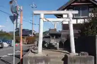 神社(名称不明)の鳥居