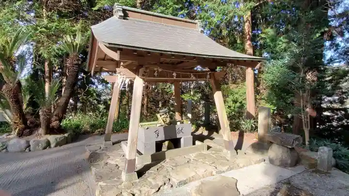 岩戸見神社の手水舎