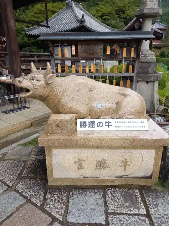 三室戸寺の狛犬