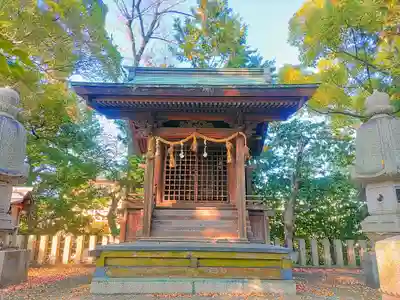 八王子社の本殿・本堂