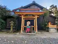 深田神社の手水舎