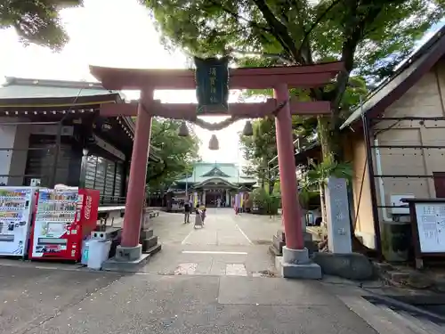 須賀神社の鳥居