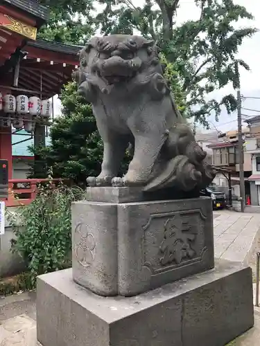 菅原神社の狛犬