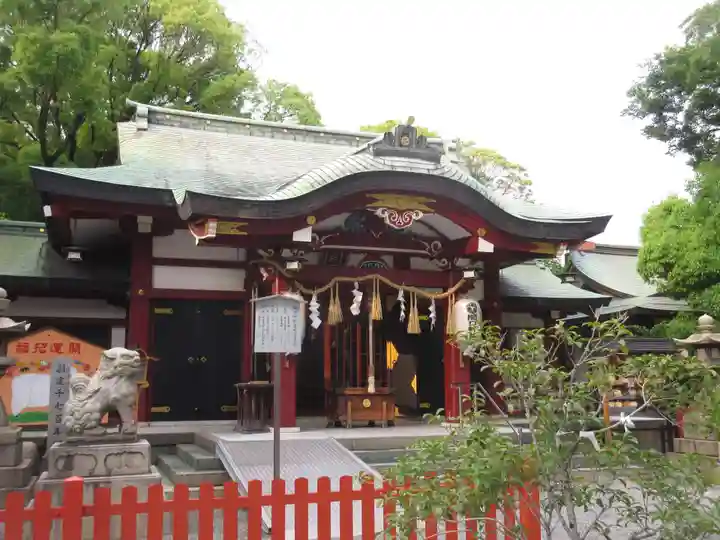 開口神社の本殿・本堂