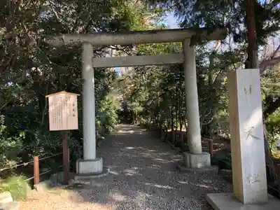 櫻木神社の鳥居