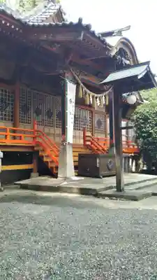 久伊豆神社の本殿・本堂