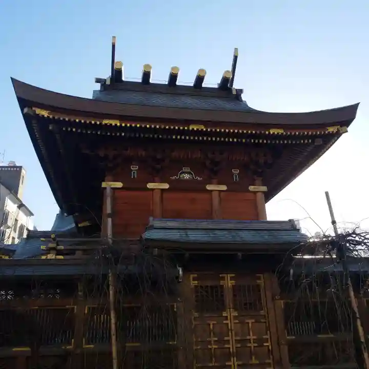 湯島天満宮の本殿・本堂