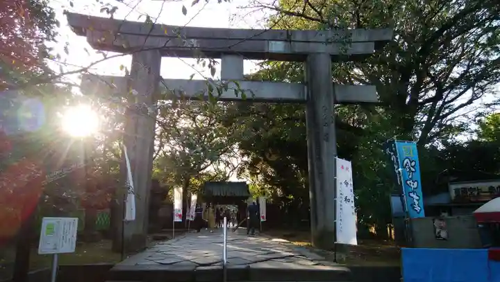上野東照宮の鳥居