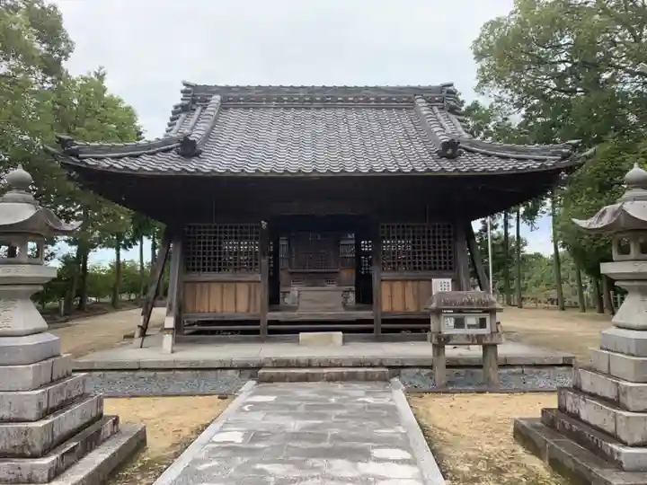 折戸八幡社の本殿・本堂