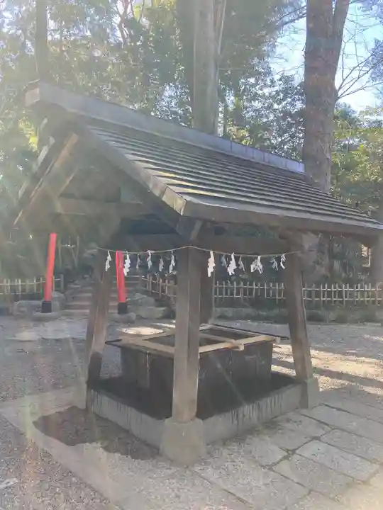 武蔵一宮氷川神社の手水舎