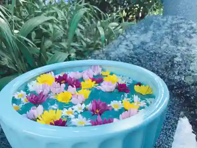 開成山大神宮の手水舎